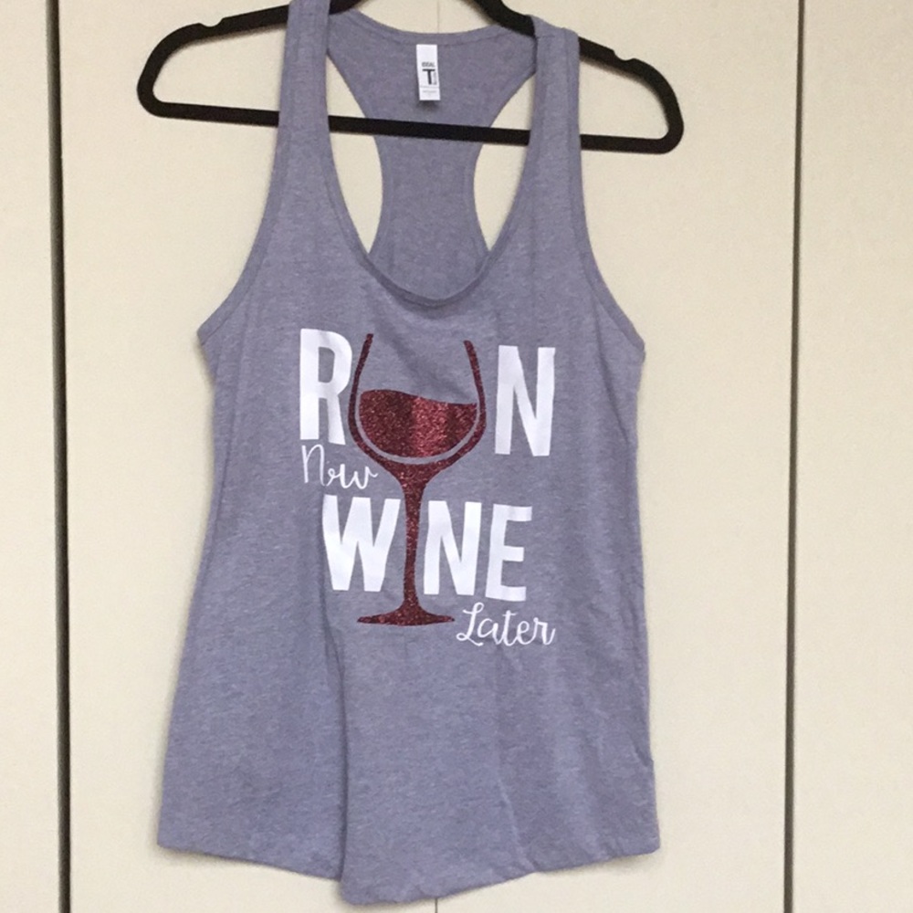Run Now Wine Later Tank Top Women’s